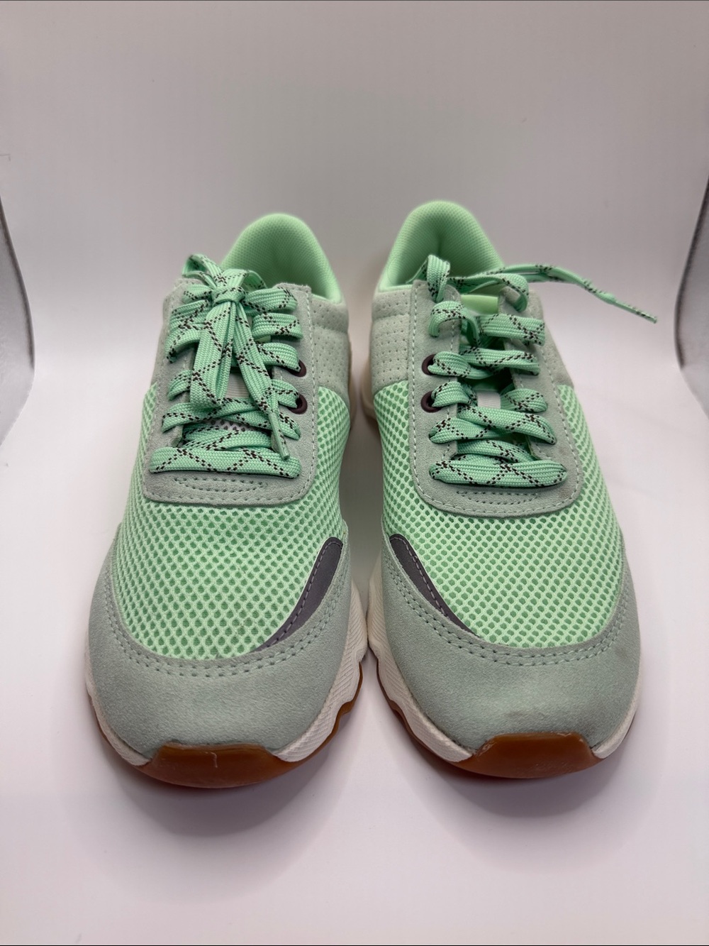 Sorel Mint Green Women's Athletic Sneakers